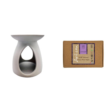 Artisan Mini Wax Melt Kit - Lavender (Ceramic Burner)