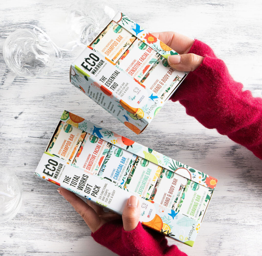 Eco Warrior gift sets for Christmas from Little Soap Company