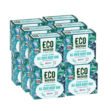 Eco Warrior Travel Size Mini All Over Body Bar 50g - Case of 12