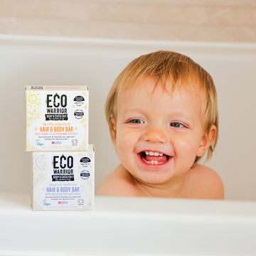 Eco Warrior Baby & Child Edit Gently Cleansing Hair & Body Bar 50g