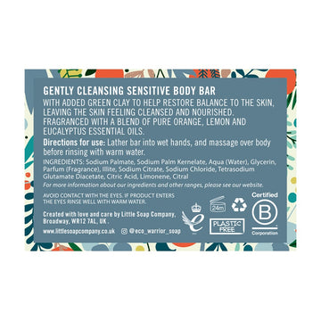 Eco Warrior Sensitive Body Bar 100g
