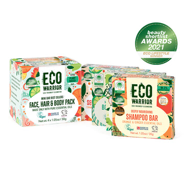Eco Warrior Mini Cube Gift Pack - 4 x 30g