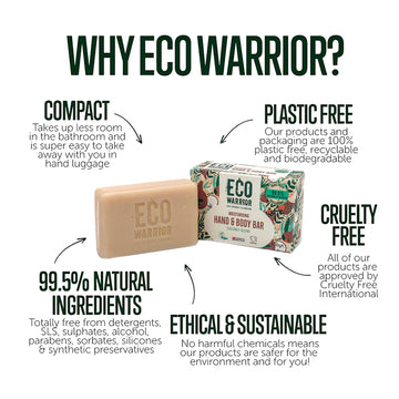 Eco Warrior Hand & Body Bar 100g