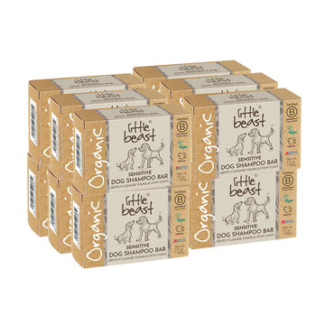Little Beast Organic Sensitive Dog Shampoo Bar 100g - Case of 12