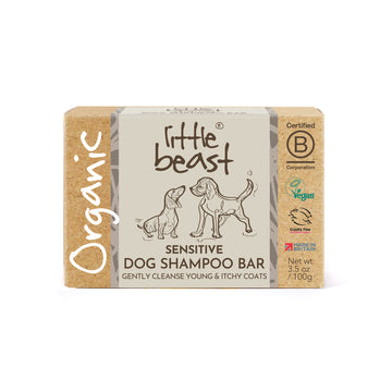 Little Beast Organic Sensitive Dog Shampoo Bar 100g