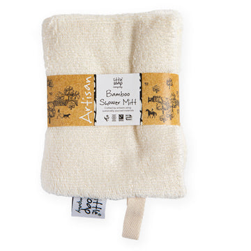 Artisan Bamboo Shower Mitt