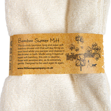 Artisan Bamboo Shower Mitt