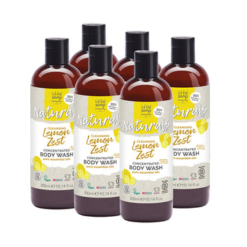 Naturals Lemon Body Wash 300ml - Case of 6