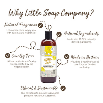 Naturals Lemon Body Wash 300ml