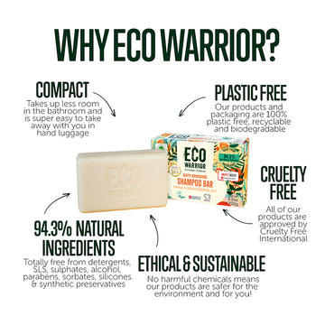 Eco Warrior Shampoo Bar 100g