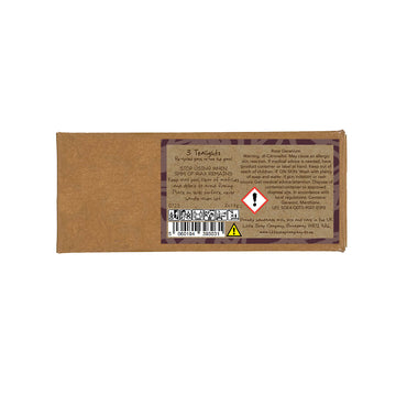 Artisan Rose Geranium Glass Tealights 14g (Box of 3)