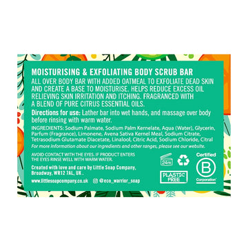 Eco Warrior Body Scrub Bar 100g