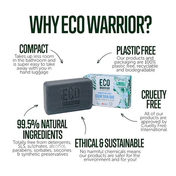 Eco Warrior Clear Skin Bar 100g