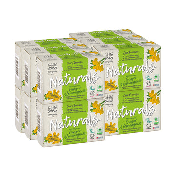 Naturals Ginger & Lemongrass Bar 100g - Case of 12