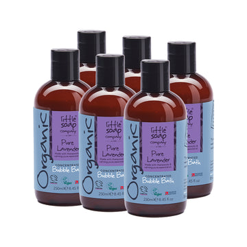 Organic Pure Lavender Bubble Bath 250ml - Case of 6