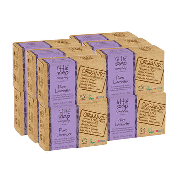 Organic Pure Lavender Bar 110g - Case of 12