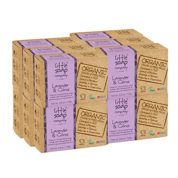 Organic Bar Lavender & Citrus 110g - Case of 12