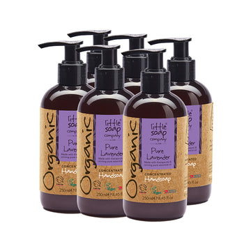 Organic Pure Lavender Liquid Soap 250ml - Case of 6