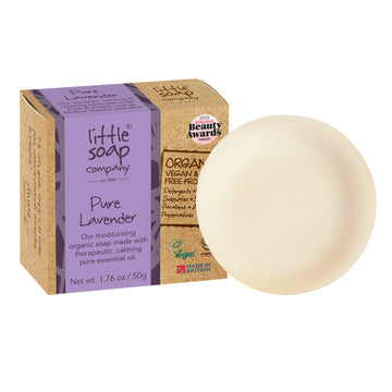 Organic Lavender Travel Size Mini Soap 50g