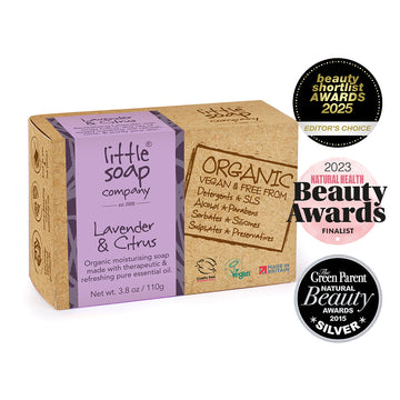 Organic Lavender & Citrus Soap Bar 110g