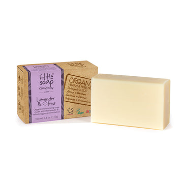 Organic Lavender & Citrus Soap Bar 110g