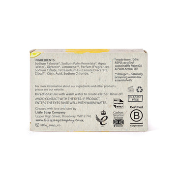 Naturals Lemon Zest Bar 100g