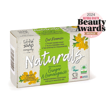 Naturals Ginger & Lemongrass Bar 100g