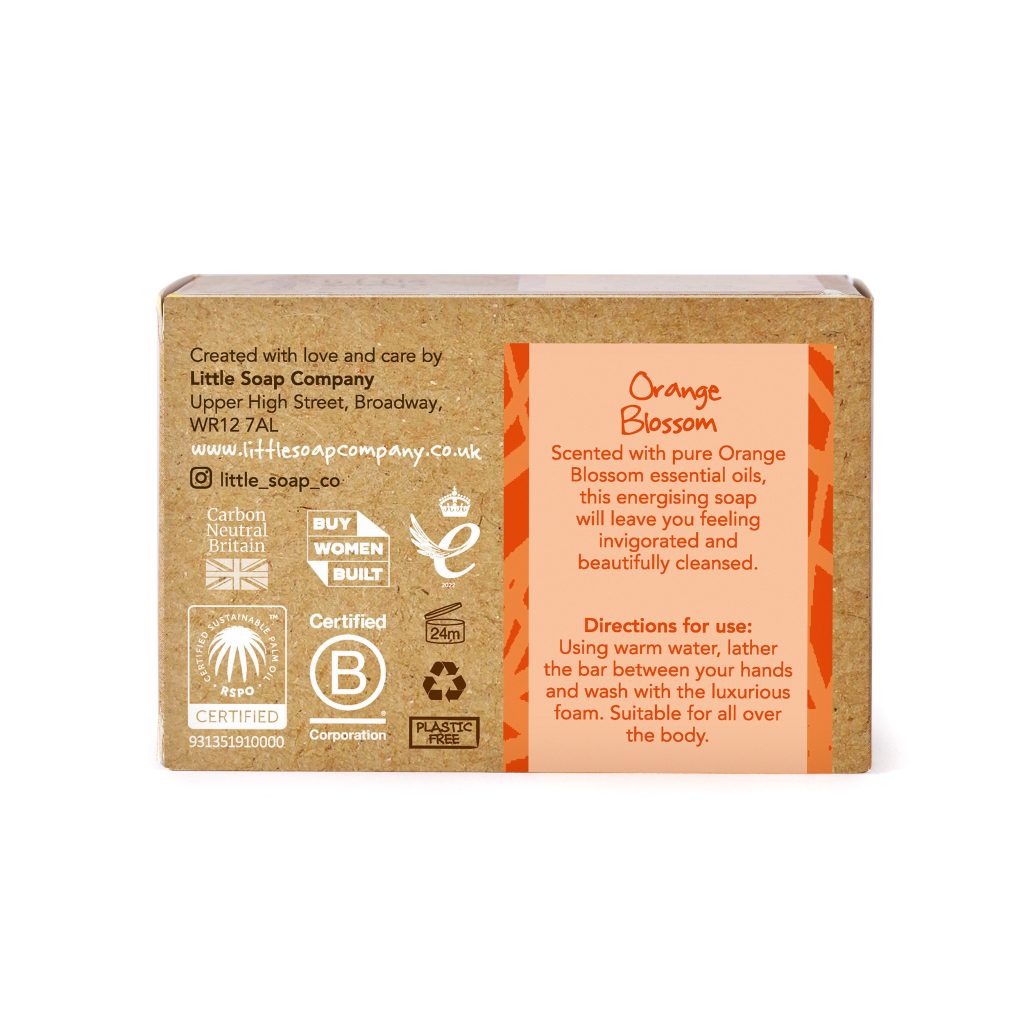 Spotlight on our orange blossom soap bar 
