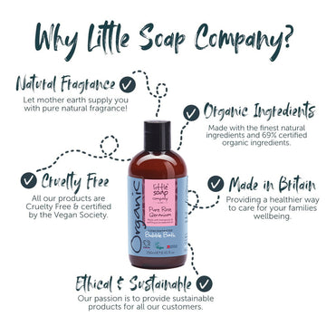 Organic Concentrated Rose Geranium Bubble Bath 250ml