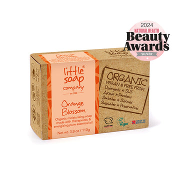 Organic Orange Blossom Soap Bar 110g