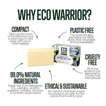 Eco Warrior Men's Edit All Over Bar 100g