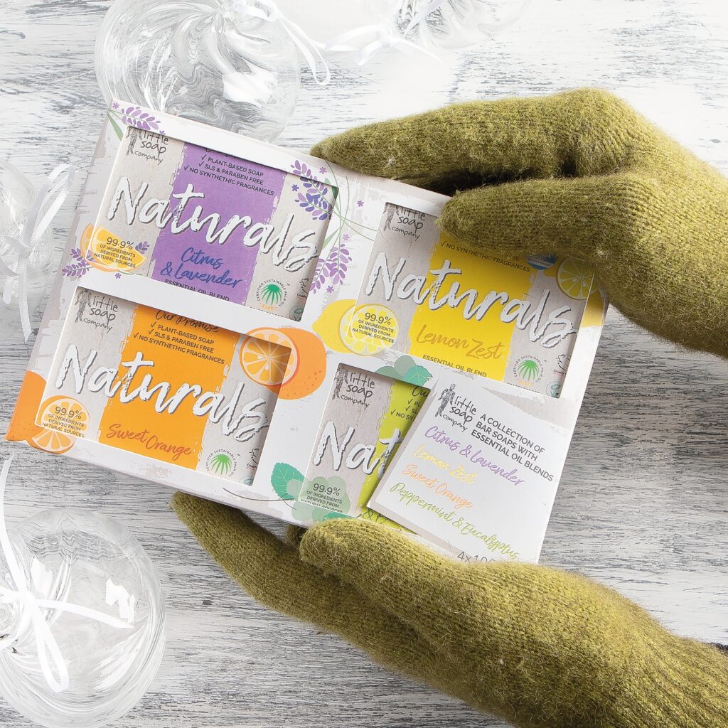 Naturals Collection Christmas Gift Set from Little Soap Company