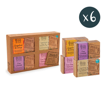 Organic Bar Soap Gift Pack - Set of 6