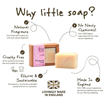 Artisan Rose Geranium Bar 100g