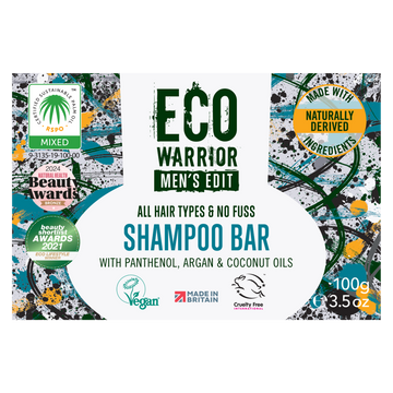 Eco Warrior Men's Edit Shampoo Bar 100g